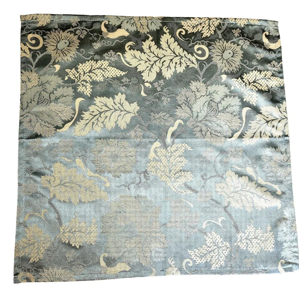Victorian Luxury VTG Large WEDGWOOD Dinner Napkins Set Of 5 Blue Beige Floral 03
